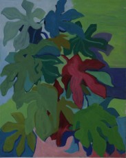 I don’t give a fig 5, 2019, 51 x 40.5 cms, oil on canvas