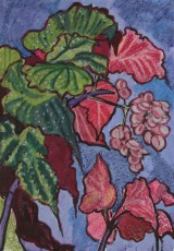 Angel Wings 1, 2019, 64 x 45 cms, Ink, gouache, soft pastel on paper