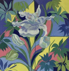 Toodle-uma-luna-luna-toodle-ay and Lily no.2, 2020, 76 x 76 cms, oil on canvas