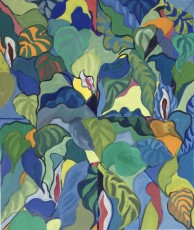 Peace Lily 8, 2020, 40.6 x 40.6 cms, oil on canvas