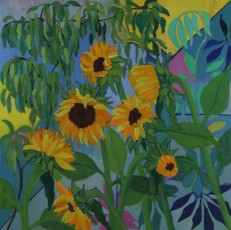 Summer, 2020, 91.5 x 91.5 cms, oil on canvas