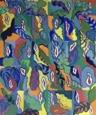 Peace Lily 10, 2021, 97 x 81 cms, oil on canvas