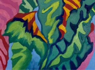 Angel Wings no. 9, 2025 30 x 40 cms, oil on canvas