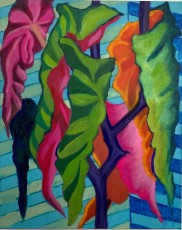 Angel Wings no. 18, 2025, 52 x 41 cms, oil on canvas