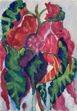 Angel Wings no. 12, 2024, 59 x 42 cms, watercolour