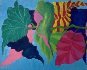 Angel Wings no. 4, 2024, 41 x 51 cms, oil on canvas